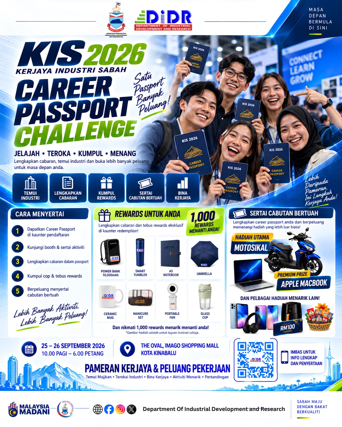 Poster rasmi Career Passport Challenge